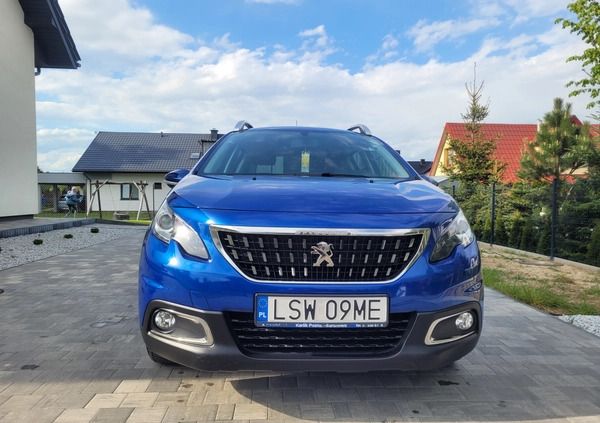 Peugeot 2008 cena 48900 przebieg: 158000, rok produkcji 2019 z Odolanów małe 106